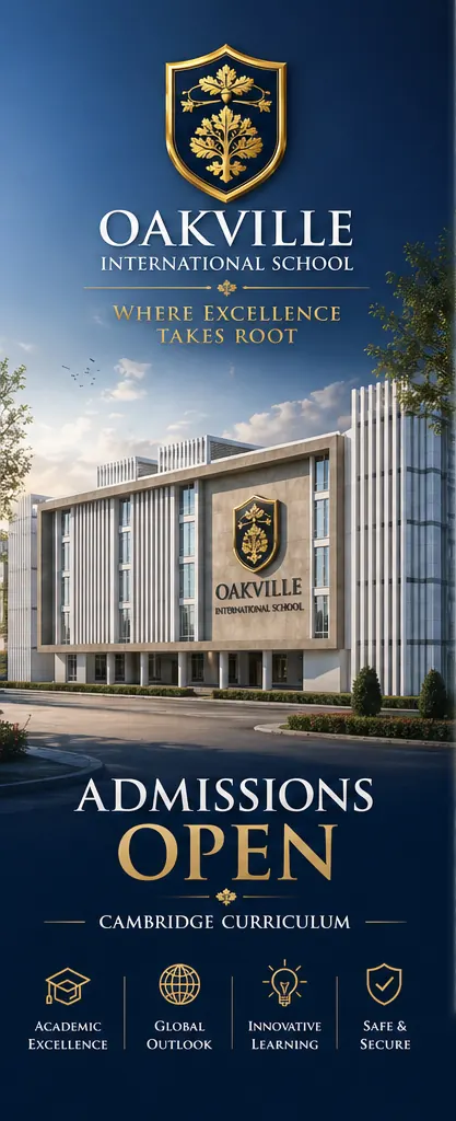 Oakville school flyer design one