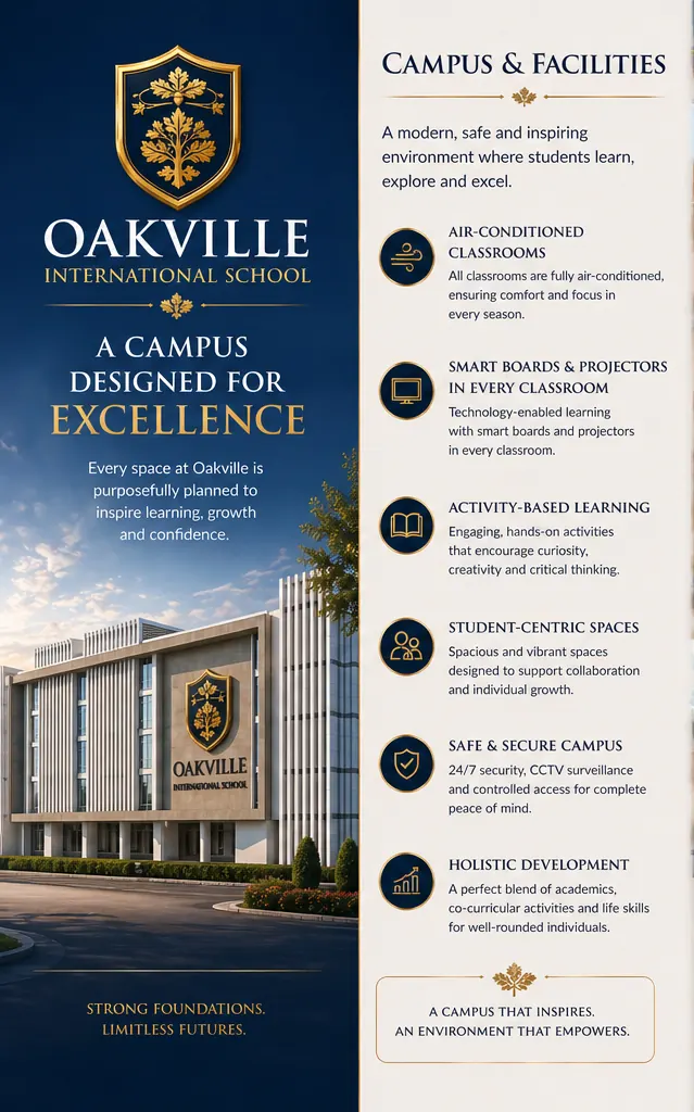 Oakville school flyer design three